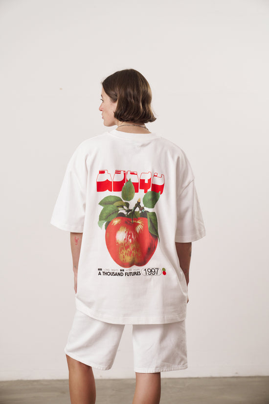 A Thousand Futures x GK 'Apple' Tee - White