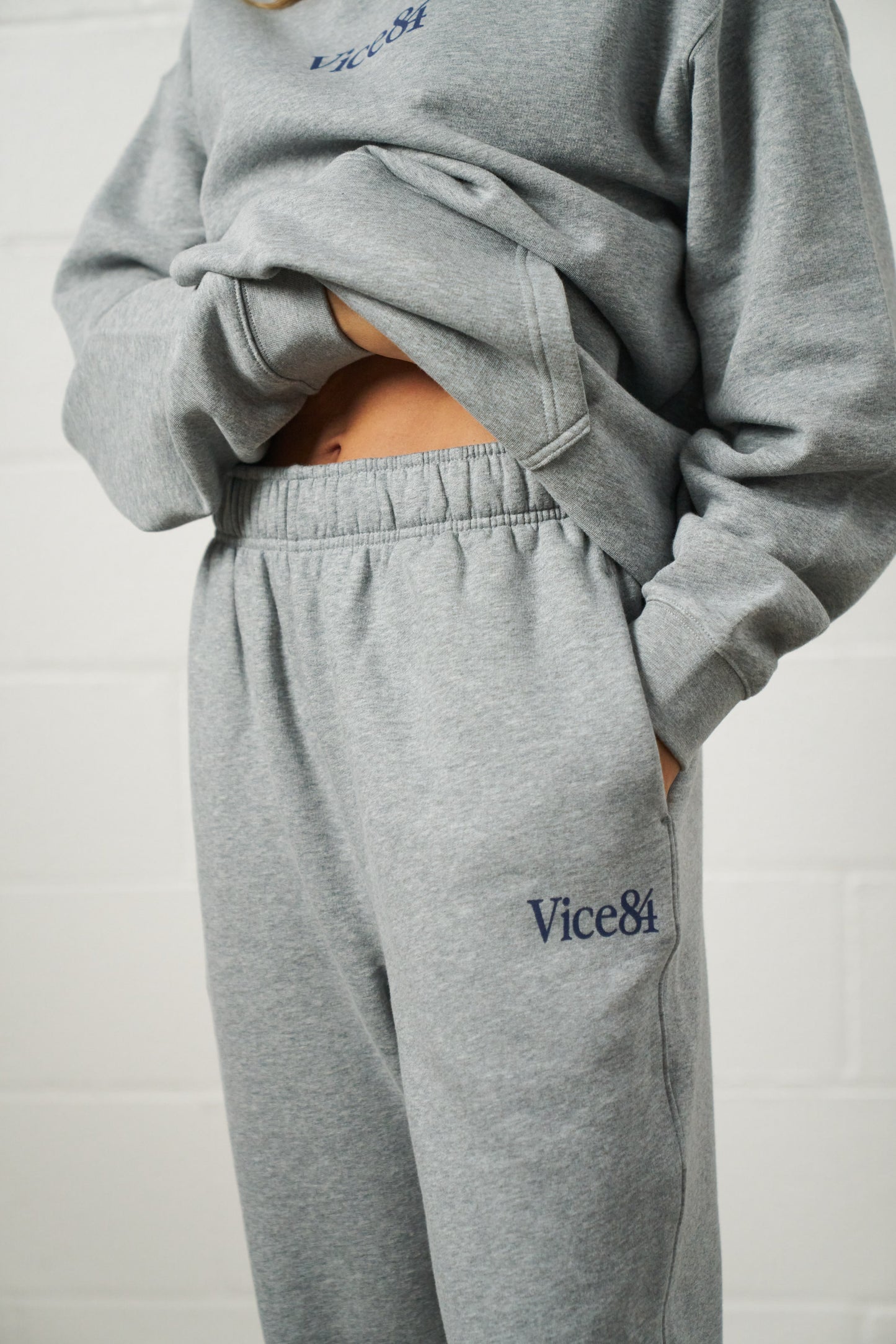 Vice 84 Premium Joggers - Grey