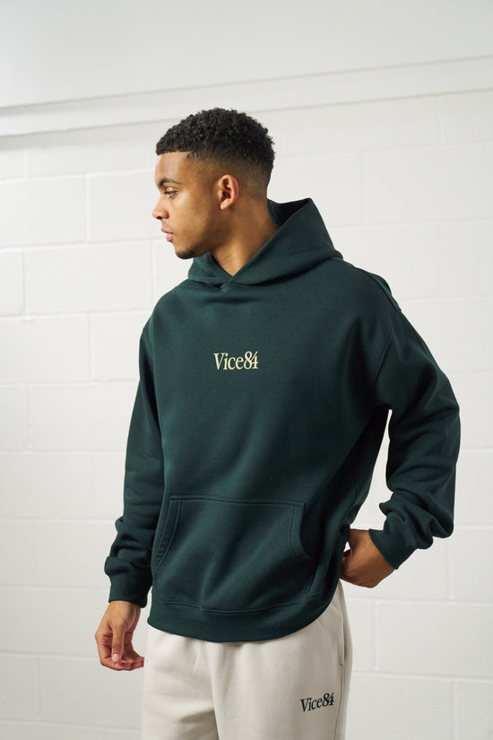 Vice 84 Premium Hoodie - Pine Green