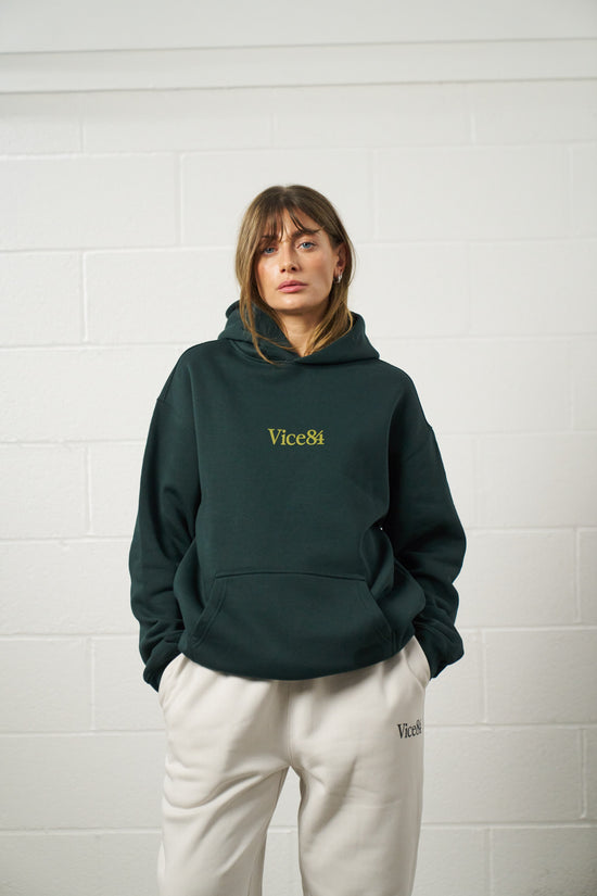 Vice 84 Premium Hoodie - Pine Green