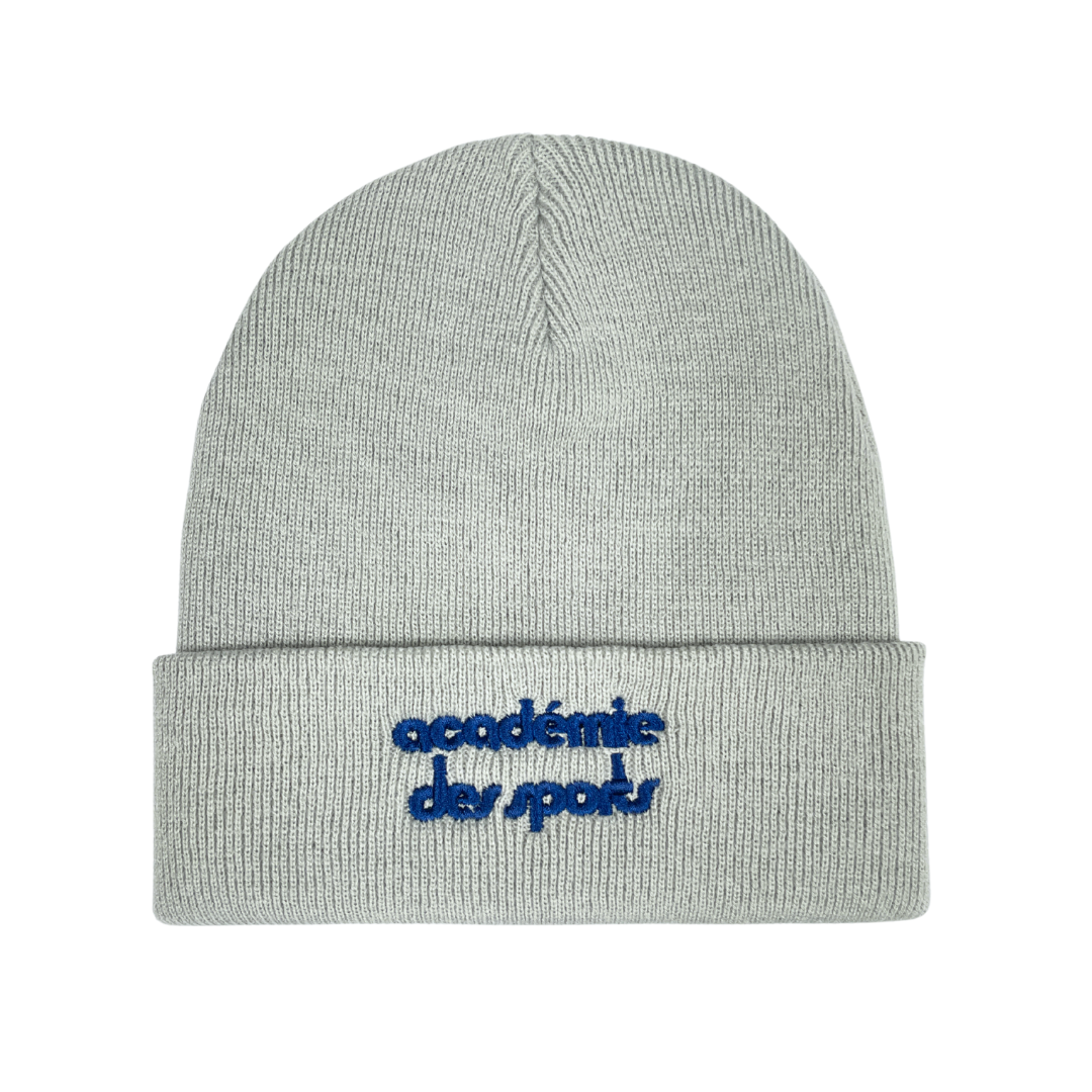 Vice 84 'Académie des Sports' Beanie - Light Grey