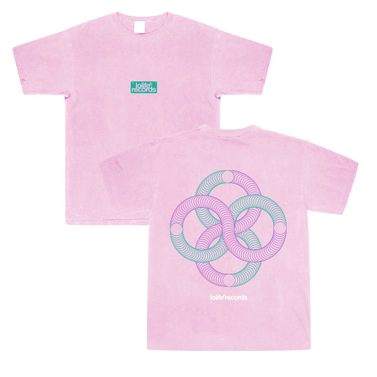 LOLiFE 001 Vintage Washed Tee - Pink