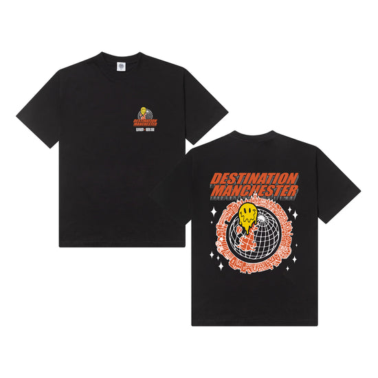 WHP x UN:IK 'Destination Manchester' Tee - Black