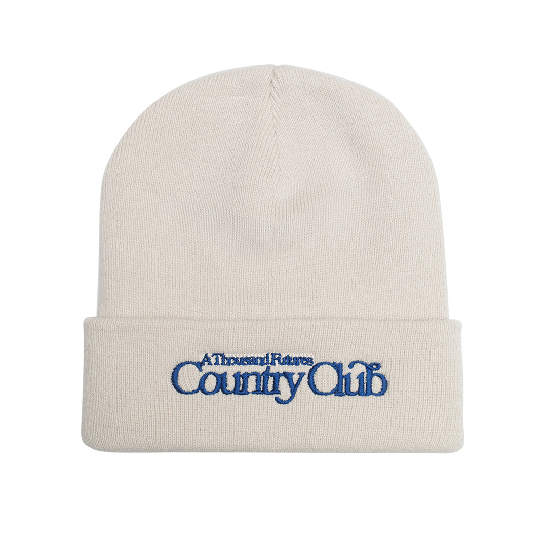 A Thousand Futures x GK 'Country Club' Beanie - Sand