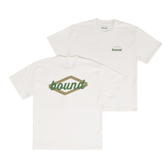 bound 'Hatch' 5 Years Heavy Tee - Ecru