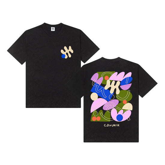 C.D x UN:IK 'Abstract' Tee - Black