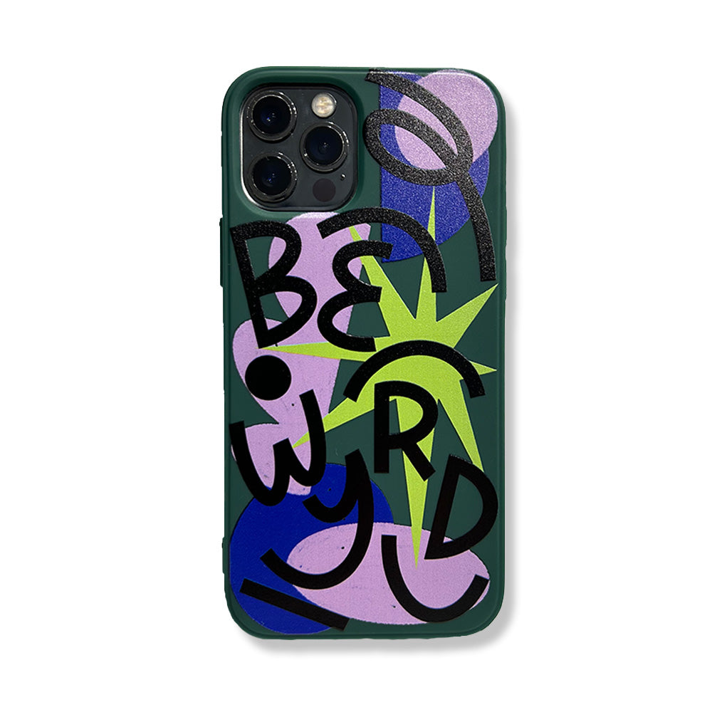 C.D x UN:IK 'Be Wyrd' Phone Case - Green