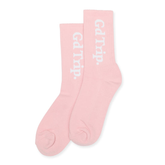 HAVE A GD TRIP Socks - Pink