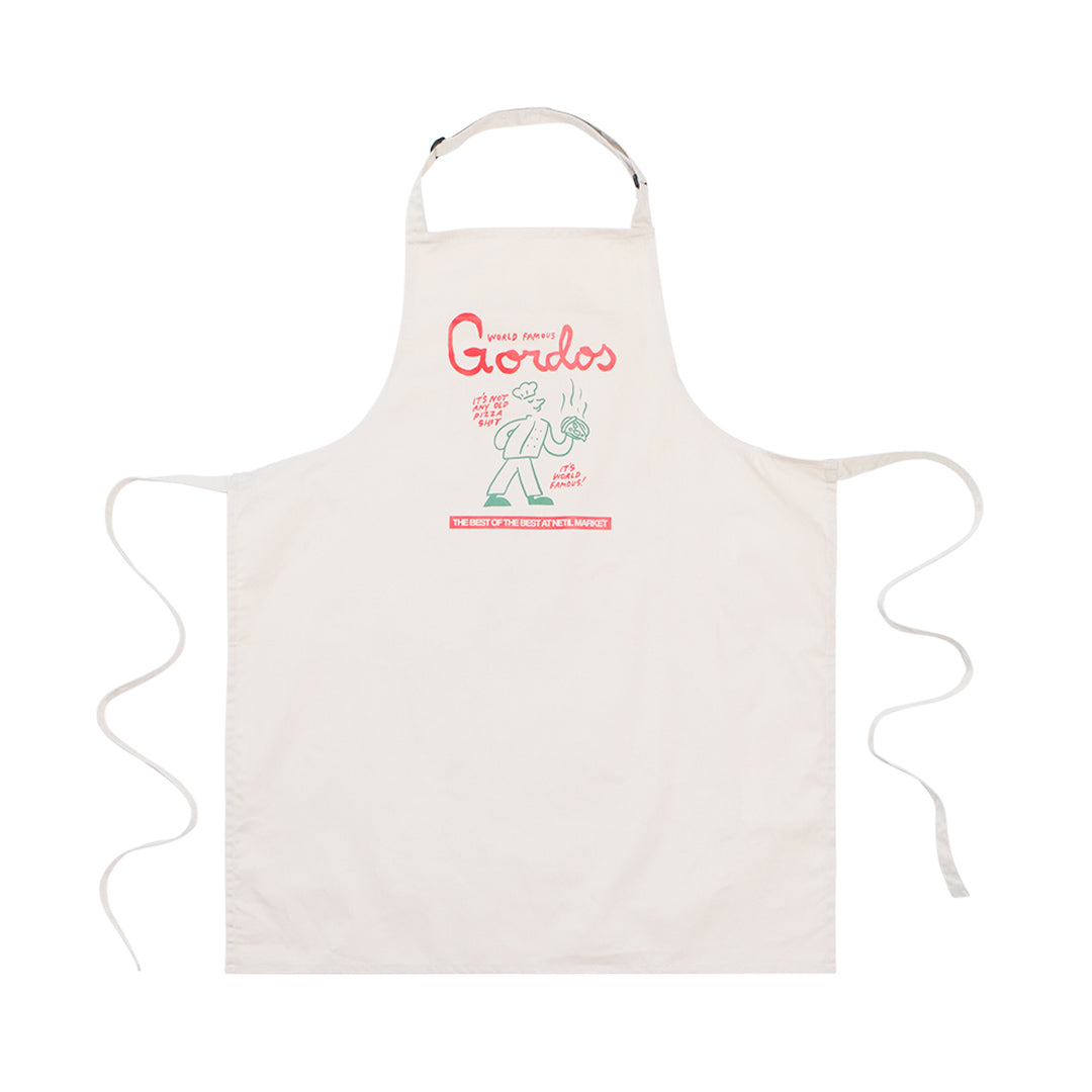 World Famous Gordos x Hephee 'World Famous' Apron - Natural