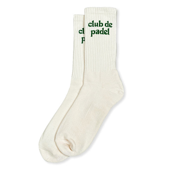 Club de Padel Sports Socks - Cream