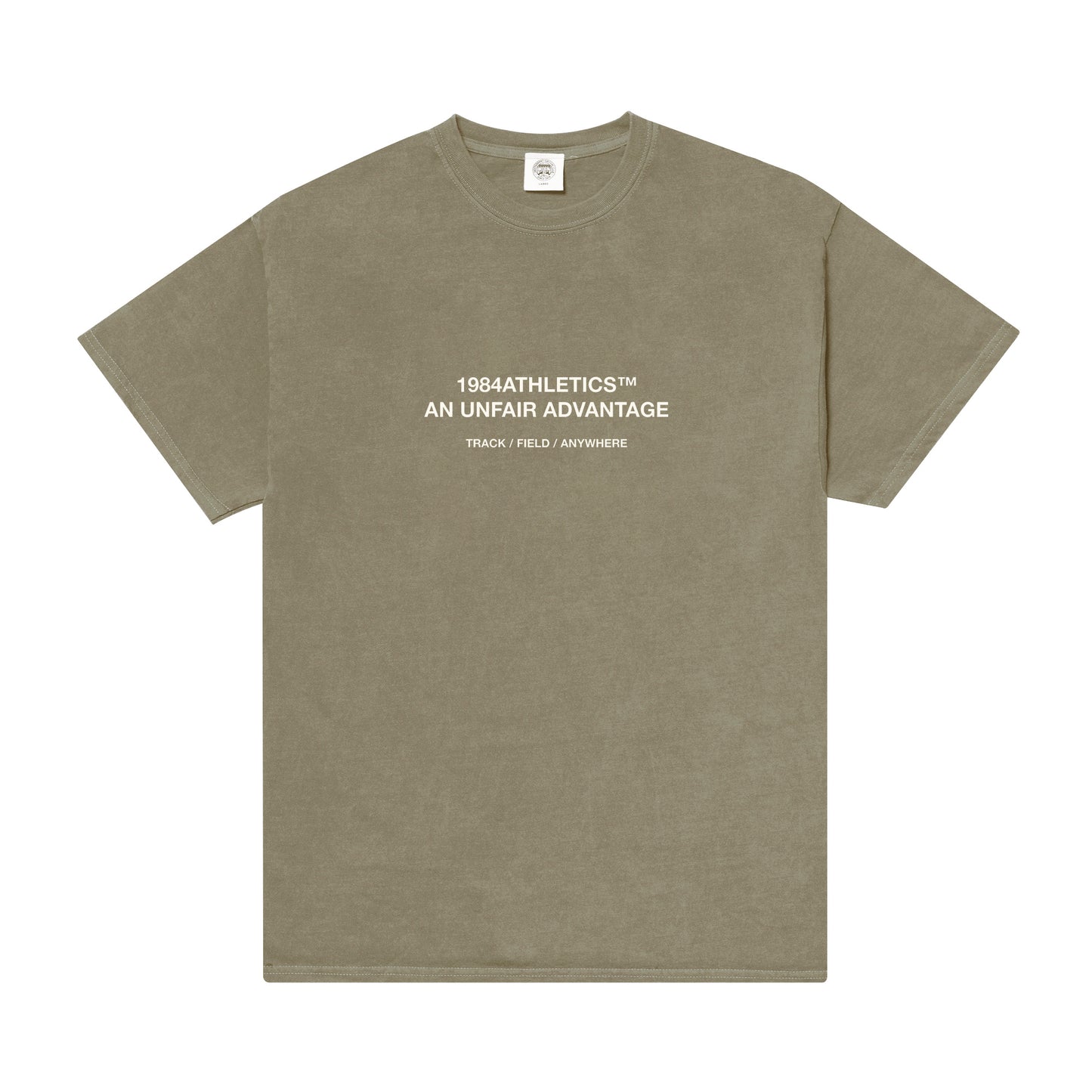 Vice 84 'Athletics' Vintage Washed Tee - Army Green – UN:IK Clothing